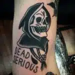 tatuaggi old school bianco e nero